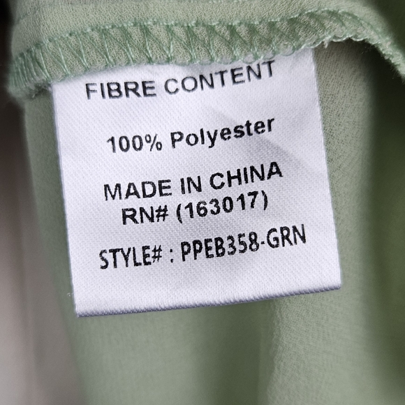 Princess Polly Green Mesh Tie Front Cardian Bell Sleeve Sz 10 Hippie Boho Fairy - Picture 6 of 7